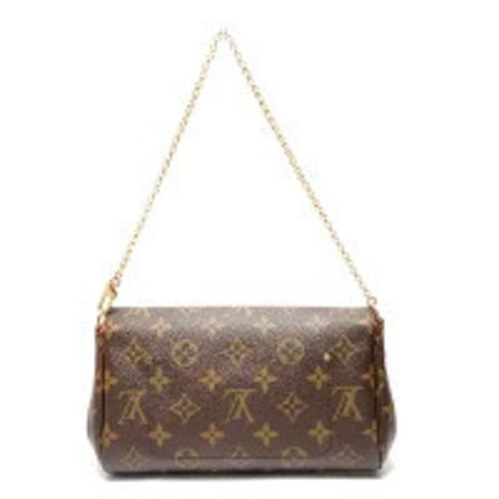 Louis Vuitton Monogram Favorite Shoulder Bag Brown